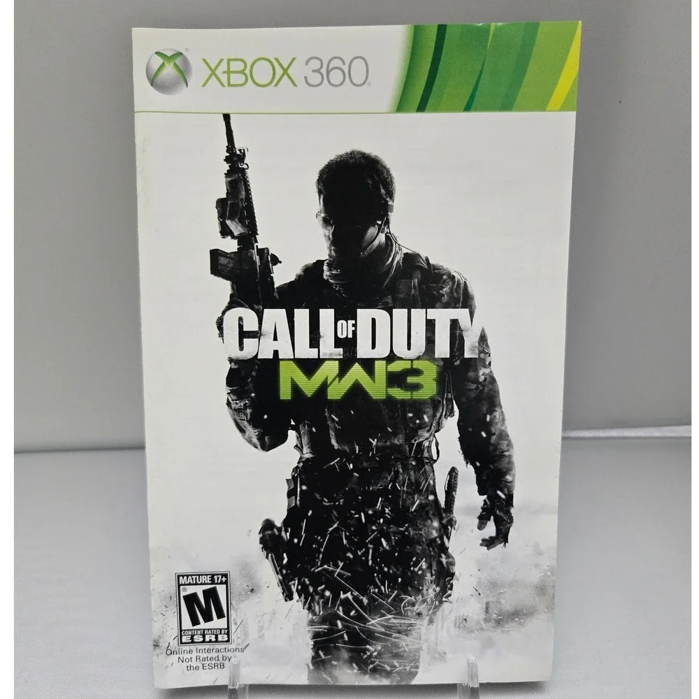 Call of Duty Ghosts & COD Modern Warfare 3 Bundle‎ - Xbox360 - 2 Games Tested